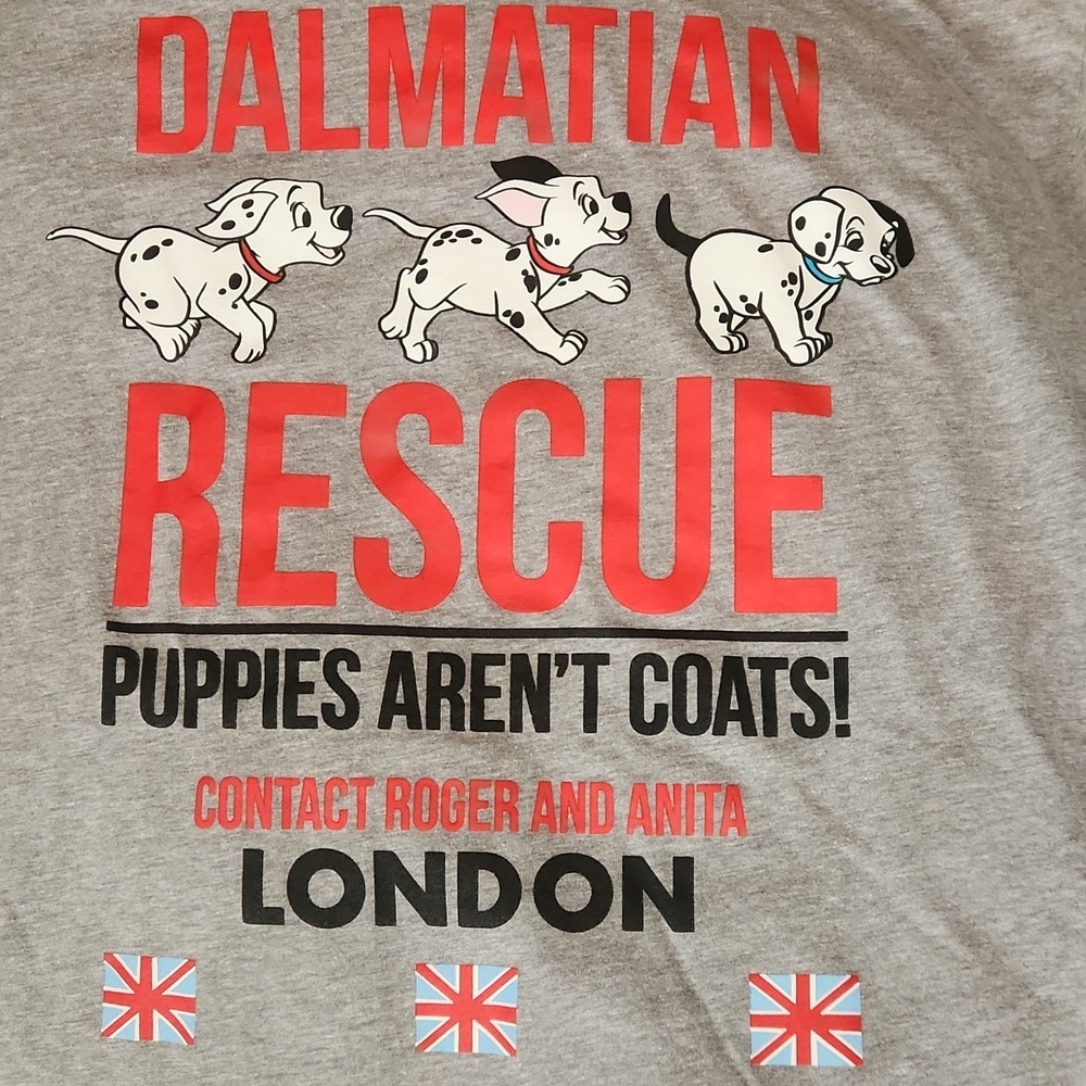 Disney Dalmations Rescue Graphic Tshirt - Picture 2 of 4
